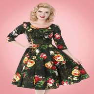 hearts and roses dress for sale