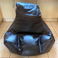 brown leather bean bag for sale