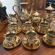 vintage tea set gold for sale