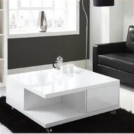 white high gloss coffee table for sale