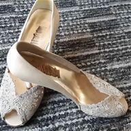 cream satin wedding shoes for sale