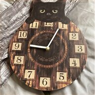 black cat clock for sale