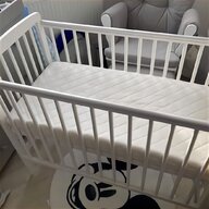 white baby cot for sale