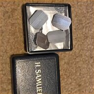 vintage silver mens cufflinks for sale