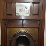 victorian fireplace surround slate for sale
