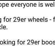29er wheelset for sale