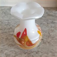 vintage coloured glass vase for sale