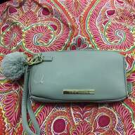 grey kipling handbag for sale