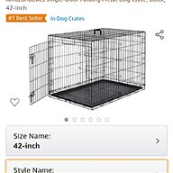 42 inch dog crate for sale