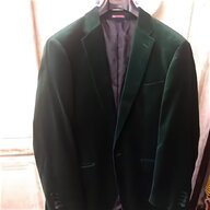 mens green velvet jacket for sale