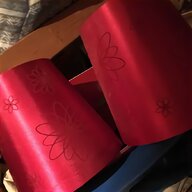 red lamp shades for sale