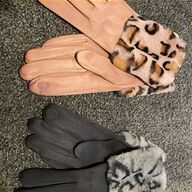 leopard print leather gloves for sale