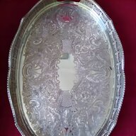 silver plated salver for sale