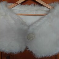 ivory bridal fur wrap for sale