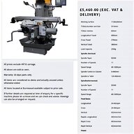 chester milling machine for sale
