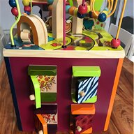 zany zoo wooden activity cube for sale