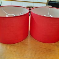 red lamp shades for sale
