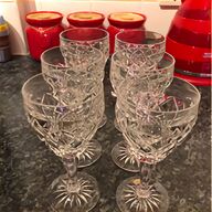 edinburgh crystal thistle glasses for sale