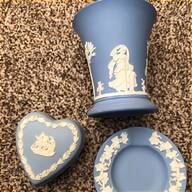 wedgwood blue heart trinket box for sale
