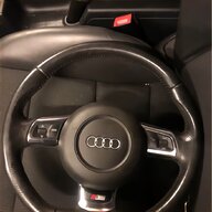 audi steering wheel flat for sale