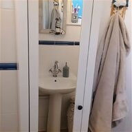 white tallboy bathroom for sale