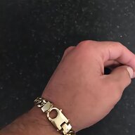 9ct gold curb bracelet for sale