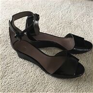 black patent wedge sandals for sale