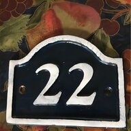 cast iron house numbers for sale