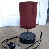 faux leather table lamp for sale