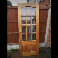 white glass panel internal doors for sale
