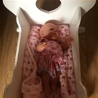 dolls wicker cradle for sale