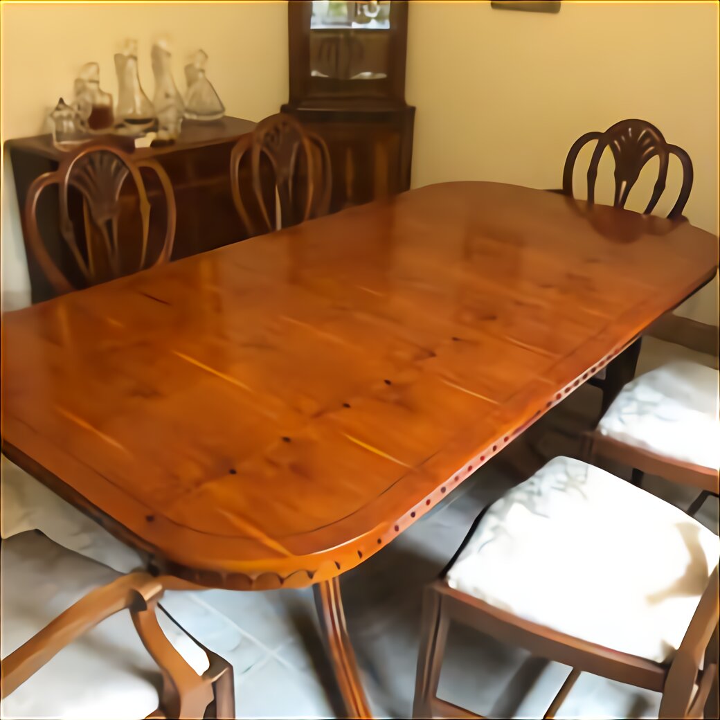 Yew Dining Table Chairs for sale in UK | 71 used Yew Dining Table Chairs