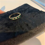 emerald ring yellow gold for sale