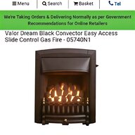 valor dream gas fires for sale