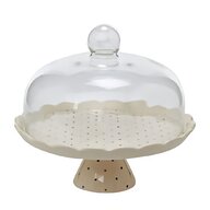 large glass cake dome for sale