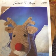 reindeer knitting pattern for sale