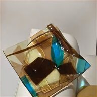 coloured glass plates for sale