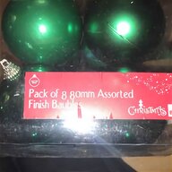 green christmas baubles for sale