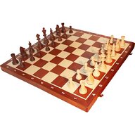 vintage leather chess board for sale