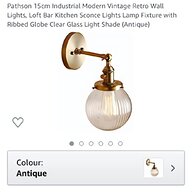 vintage industrial wall light for sale