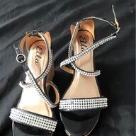 diamante wedge sandals for sale