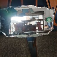 art deco bevelled mirror for sale