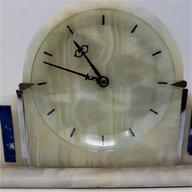 glass mantel clock for sale