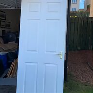 white glass panel internal doors for sale