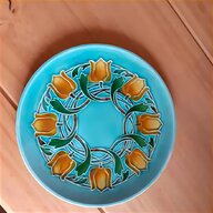 majolica wall plate for sale