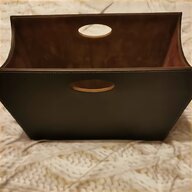 faux leather magazine rack for sale