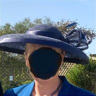 navy blue wedding hats for sale