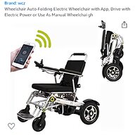 folding electric wheelchair for sale