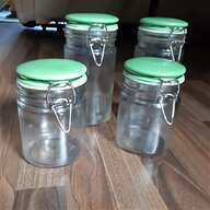 green glass jar for sale