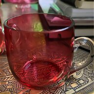 antique cranberry glass for sale